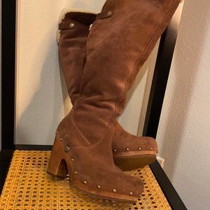 Ugg heels fully lined